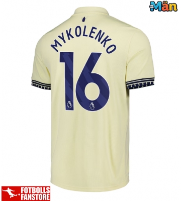 Everton Vitaliy Mykolenko #16 Bortatröja 2025-26 Kortärmad